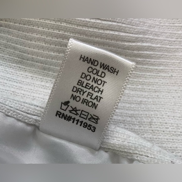 Active USA Puffer Zip Up Vest, White, Small - Picture 8 of 8